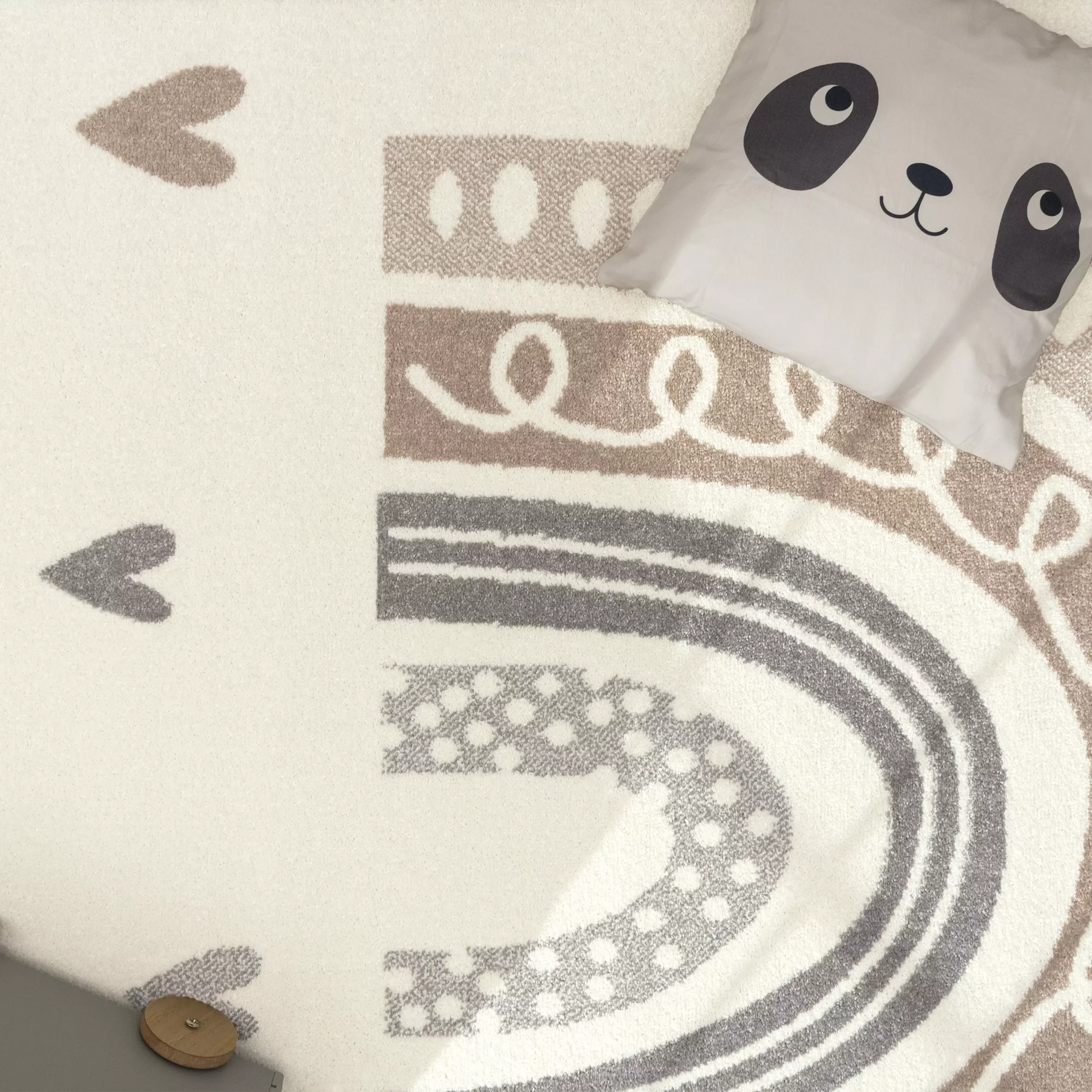 Kinderteppich Ninique Beige 80x150 Cm – Bild 5