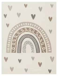 Kinderteppich Ninique Beige 80x150 Cm