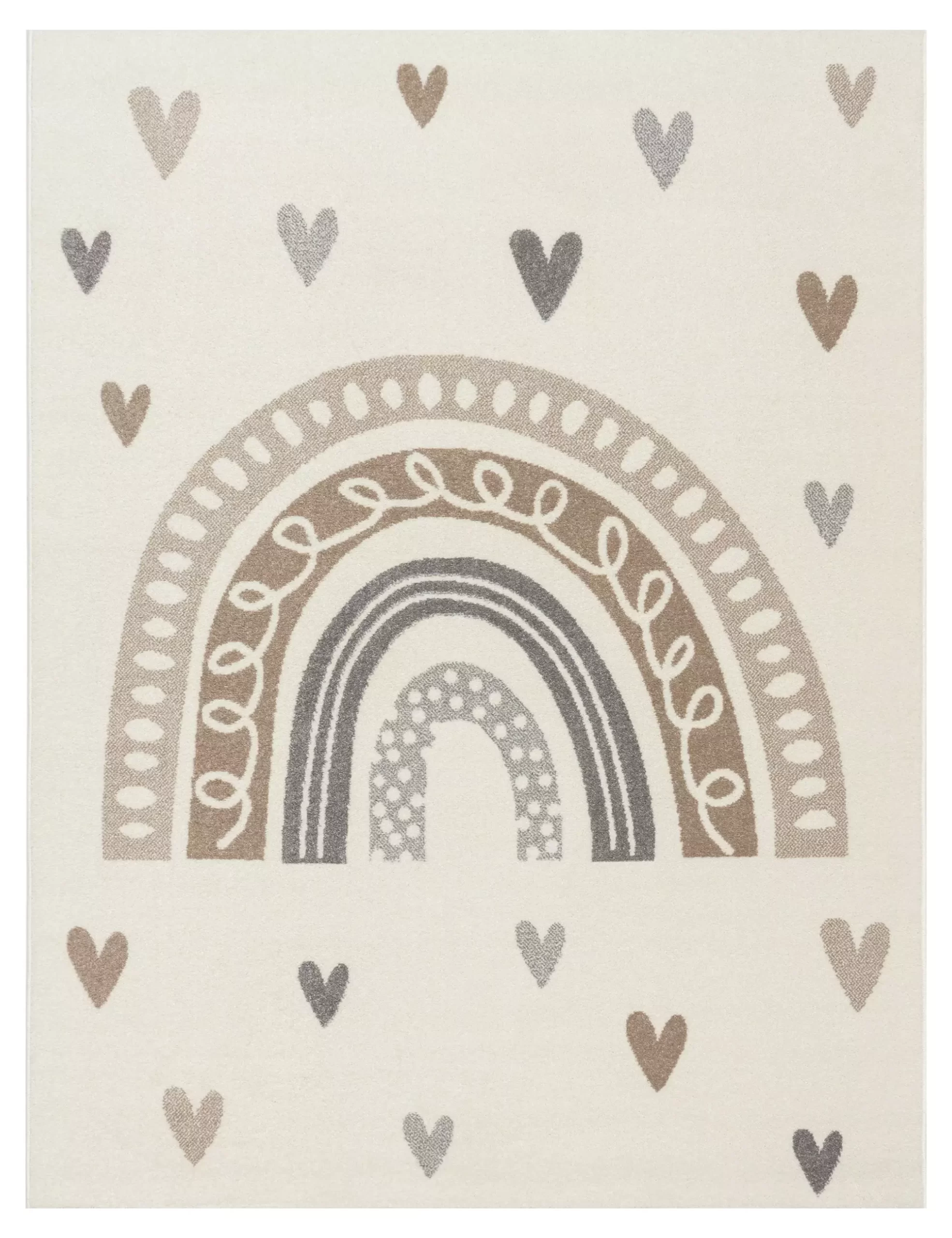 Kinderteppich Ninique Beige 80x150 Cm