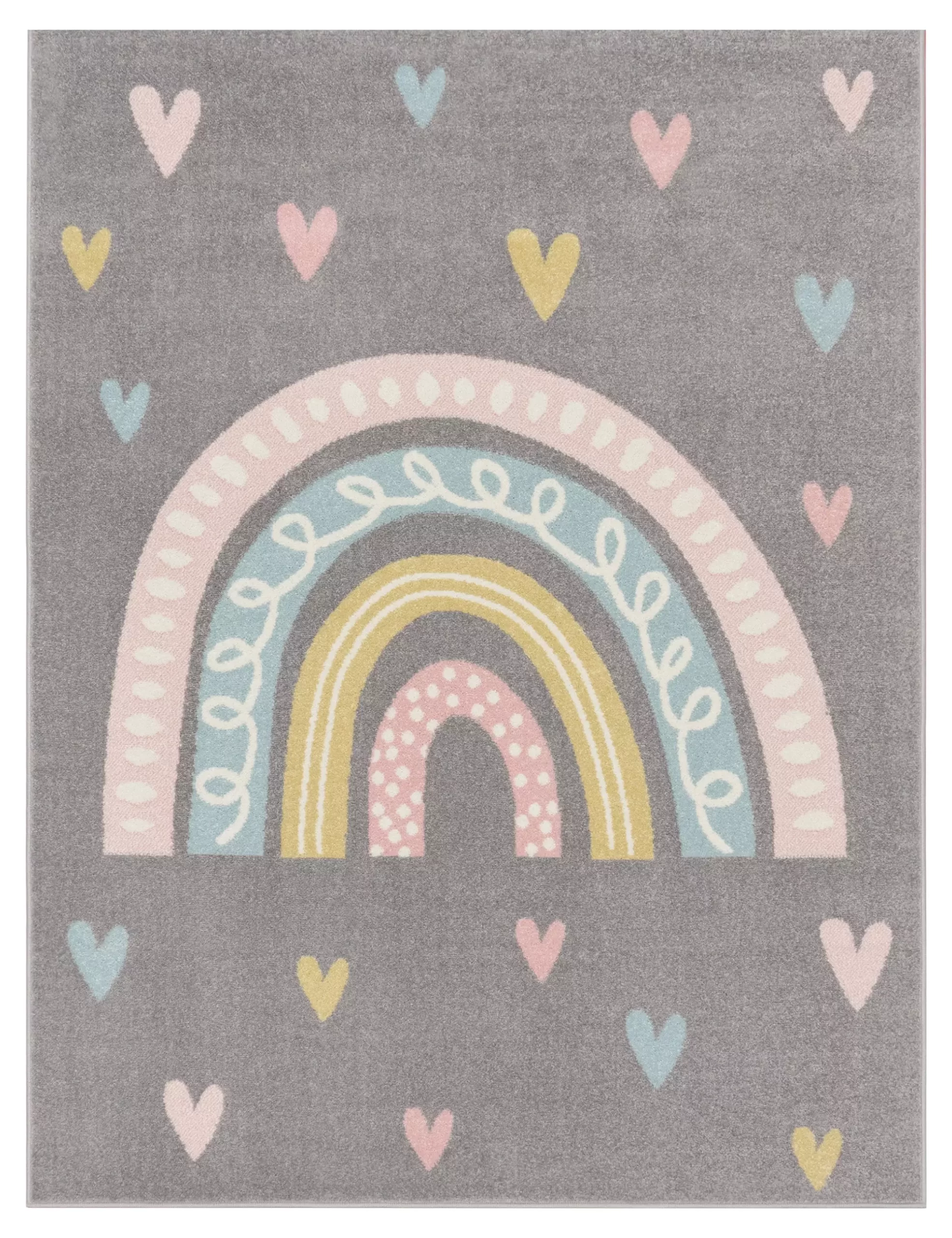 Kinderteppich Ninique Grau 200x280 Cm