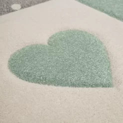 Kinderteppich Kosmos Grün 200 Cm Rund