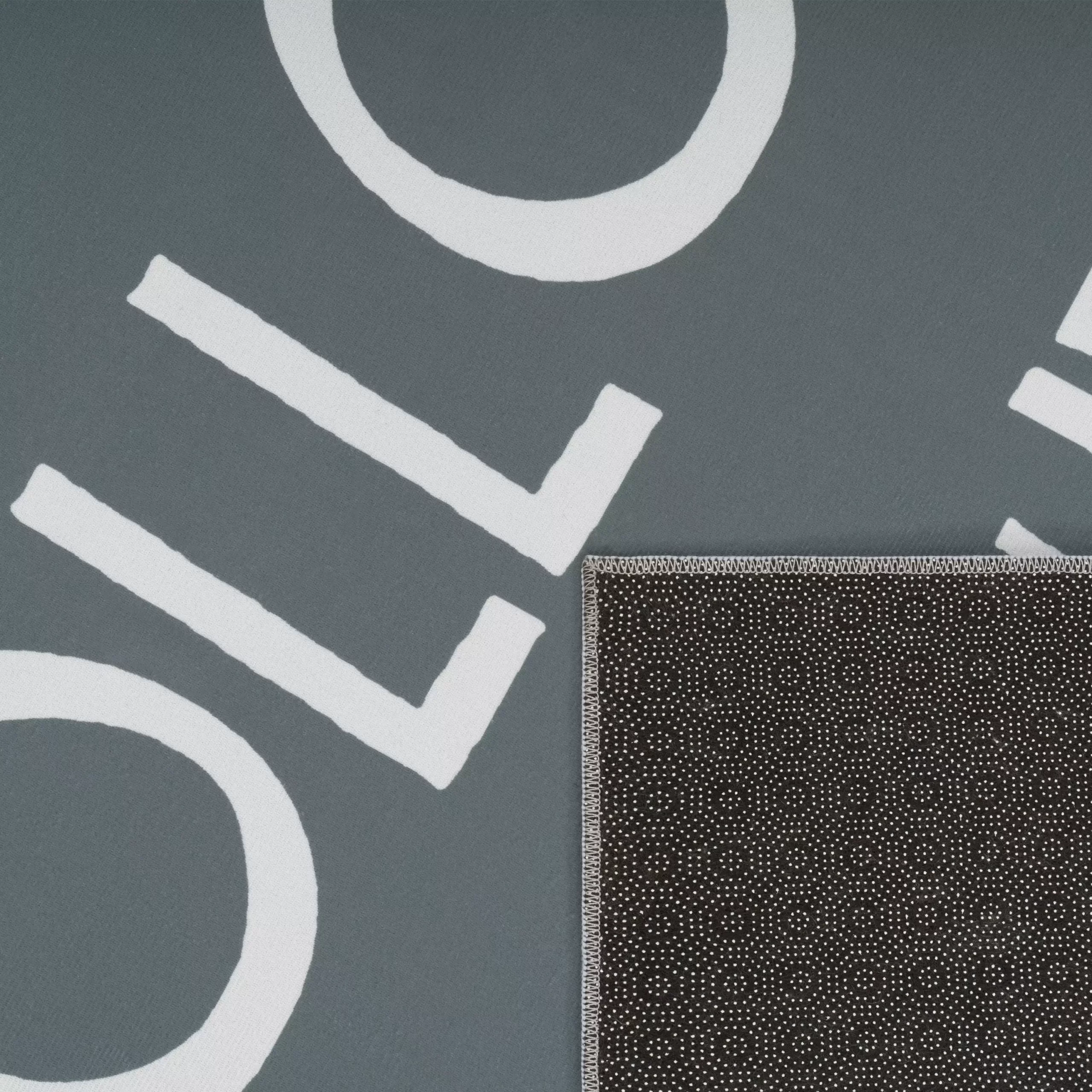 Waschbarer Kinderteppich Aleynia Grau 80x150 Cm – Bild 5