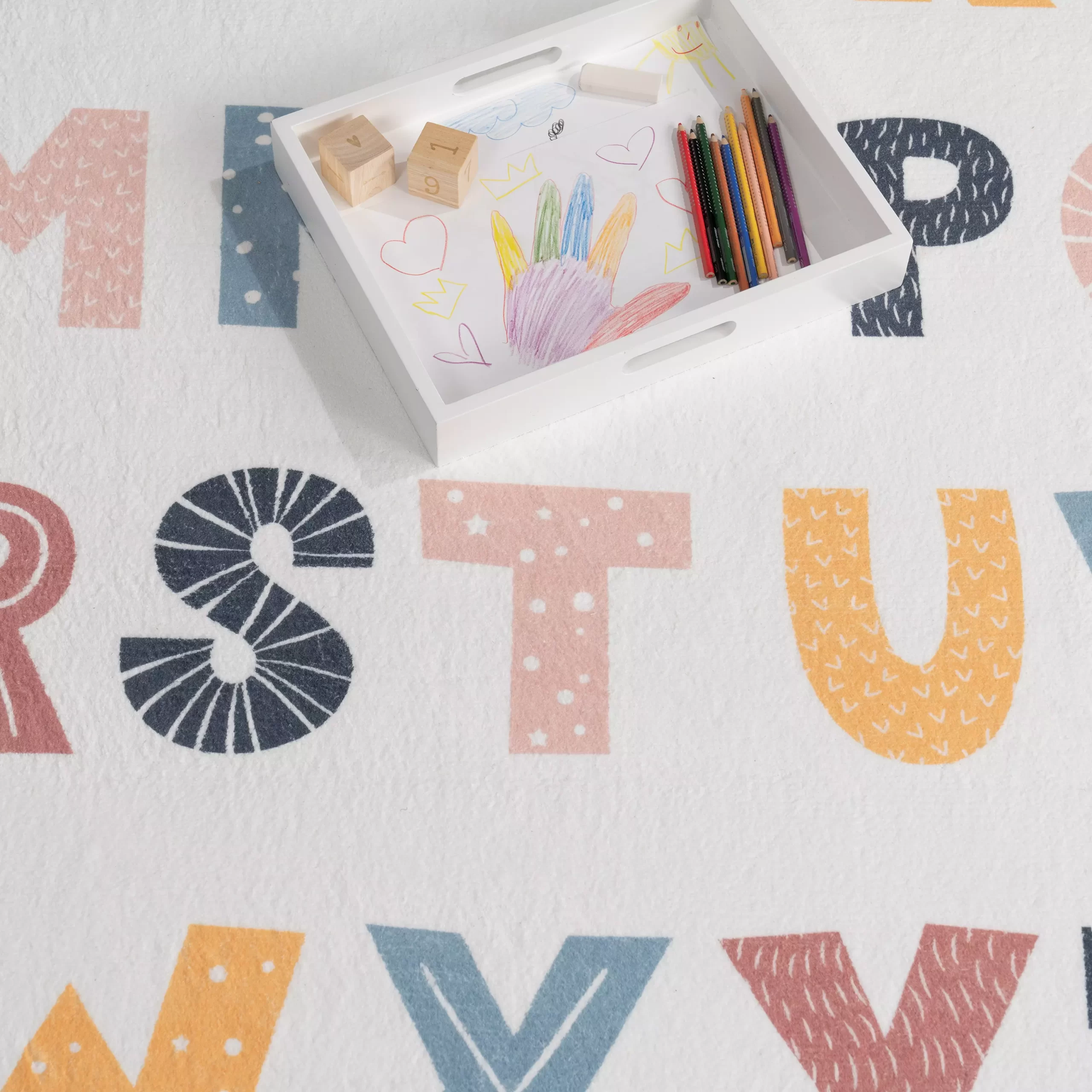 Kinderteppich Eliza Mehrfarbig 240x340 Cm – Bild 5