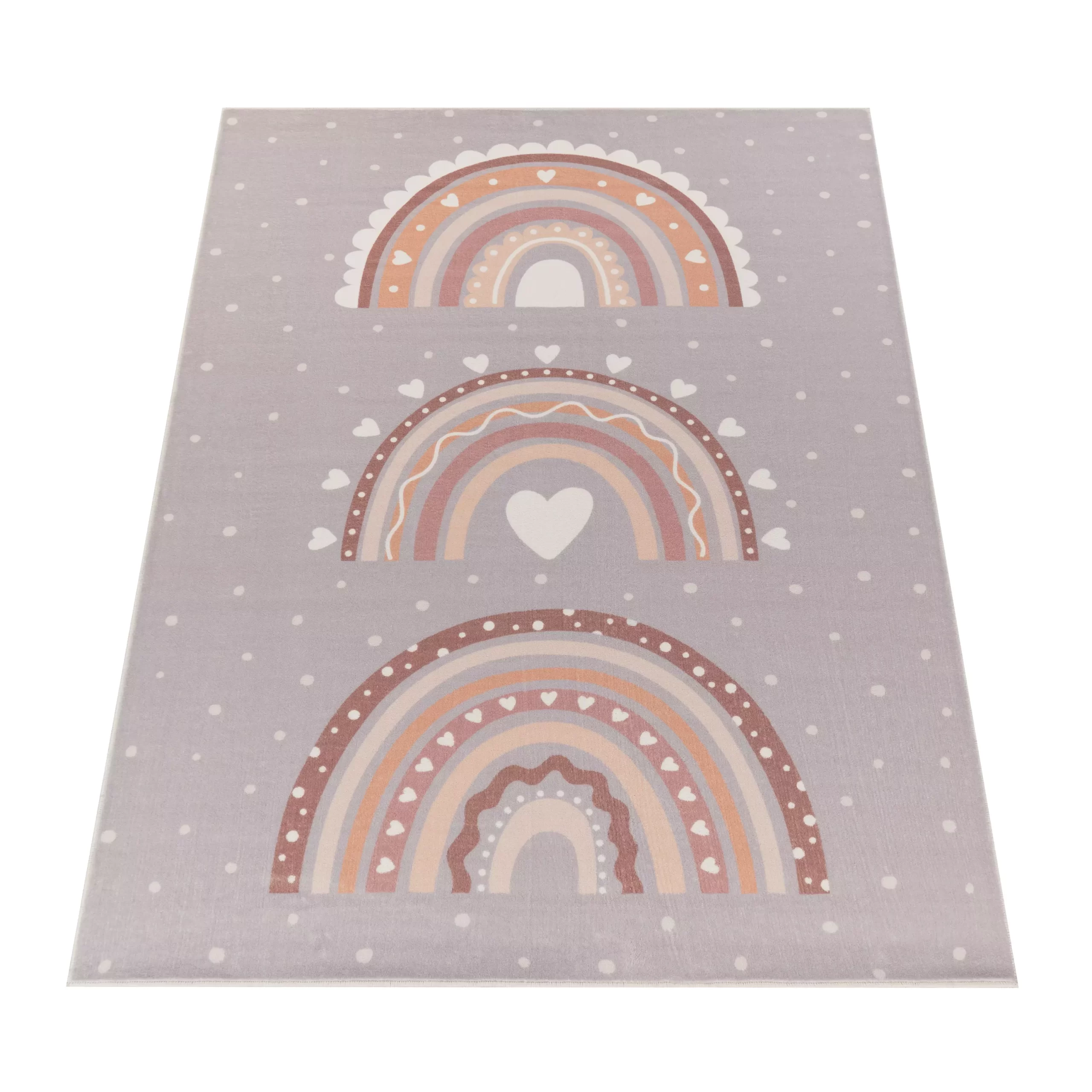 Kinderteppich Eliza Grau 160x220 Cm – Bild 3