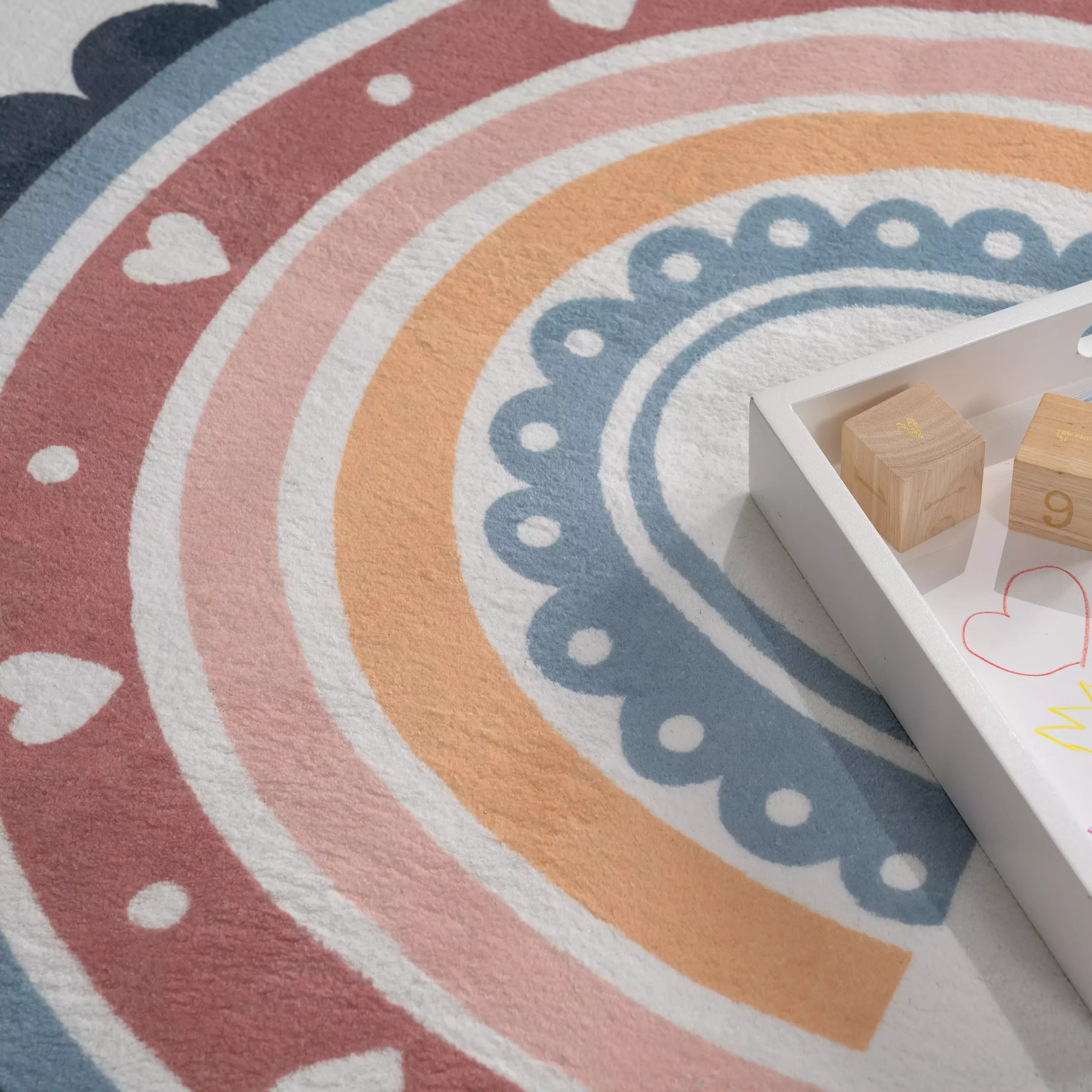 Kinderteppich Eliza Mehrfarbig 200x280 Cm – Bild 4