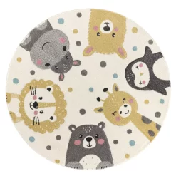 Kinderteppich Pino Beige 160 Cm Rund