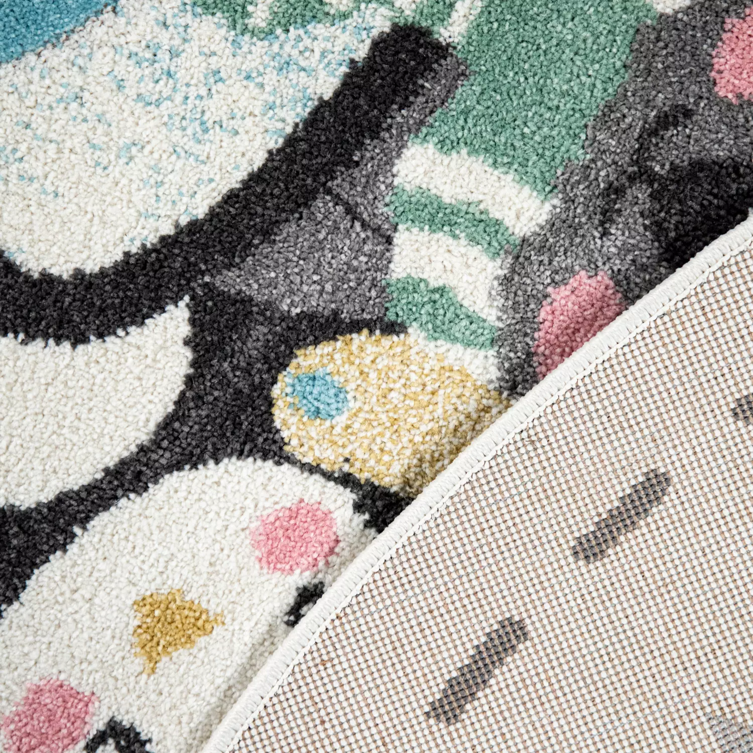 Kinderteppich Pino Beige 120 Cm Rund – Bild 4