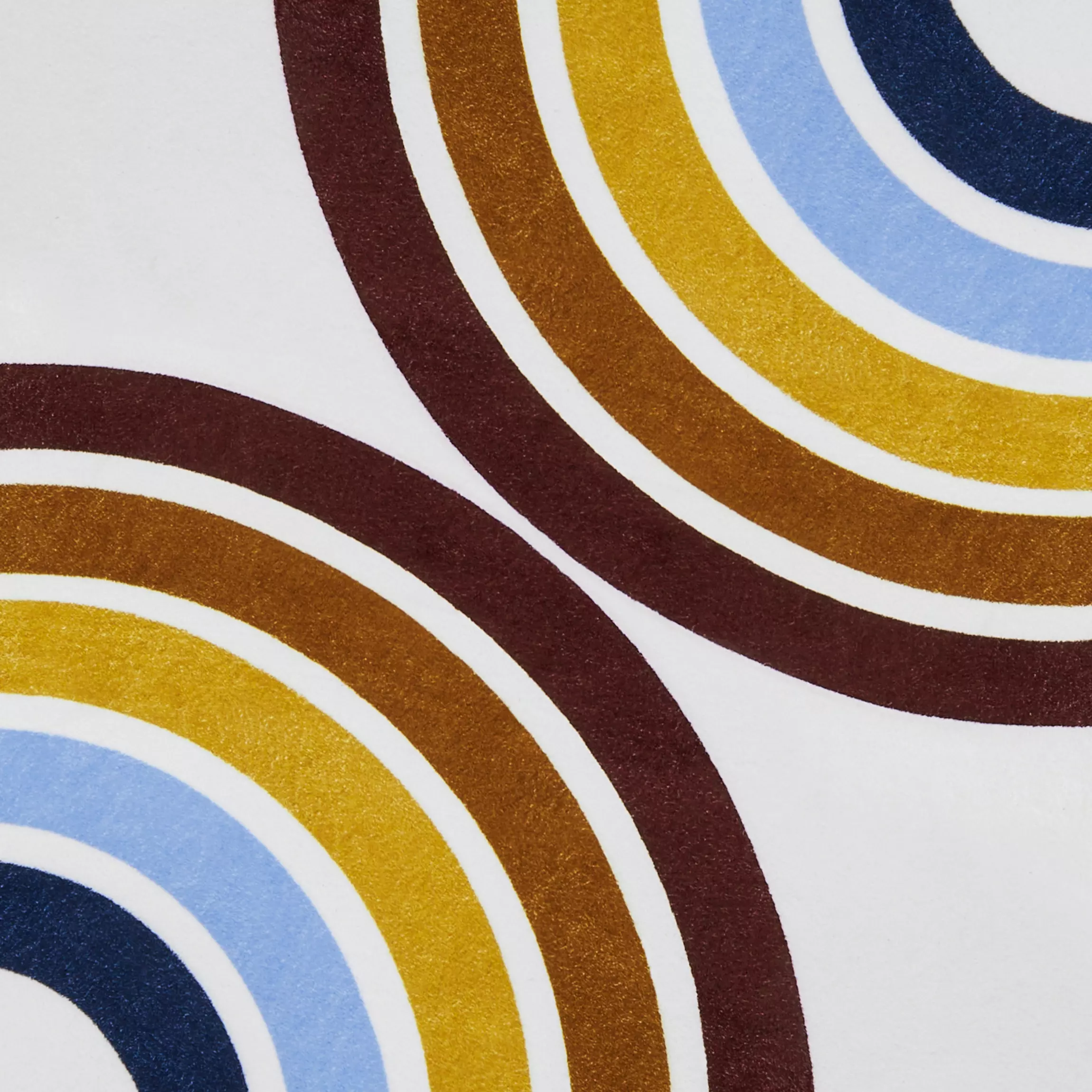 Waschbarer Kinderteppich Loya Mehrfarbig 100 Cm Rund – Bild 3