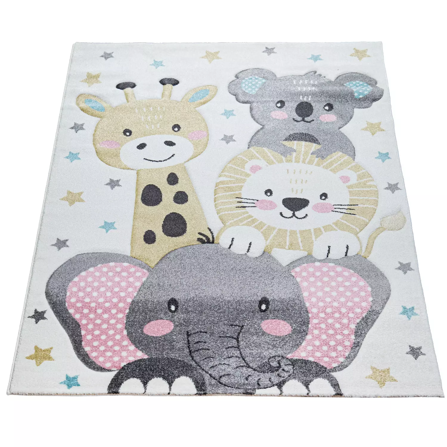 Kinderteppich Elara Beige 160x230 Cm – Bild 4