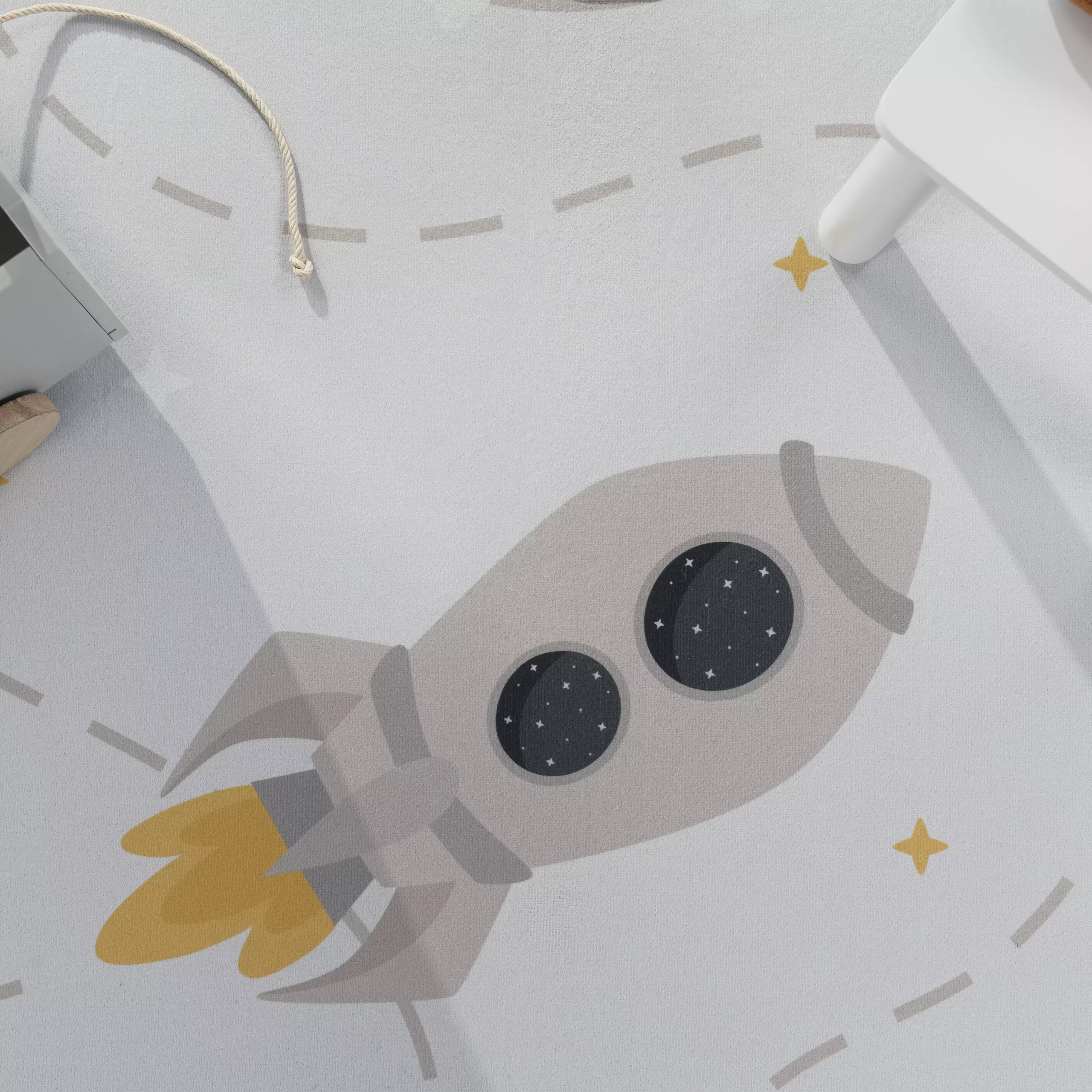 Kinderteppich Bini Beige 240x340 Cm – Bild 4