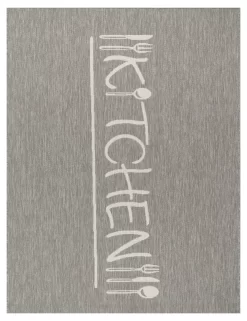Küchenteppich Cuisinea Grau 240x340 Cm