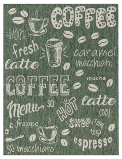 Küchenteppich Cuisinea Grün 60x100 Cm