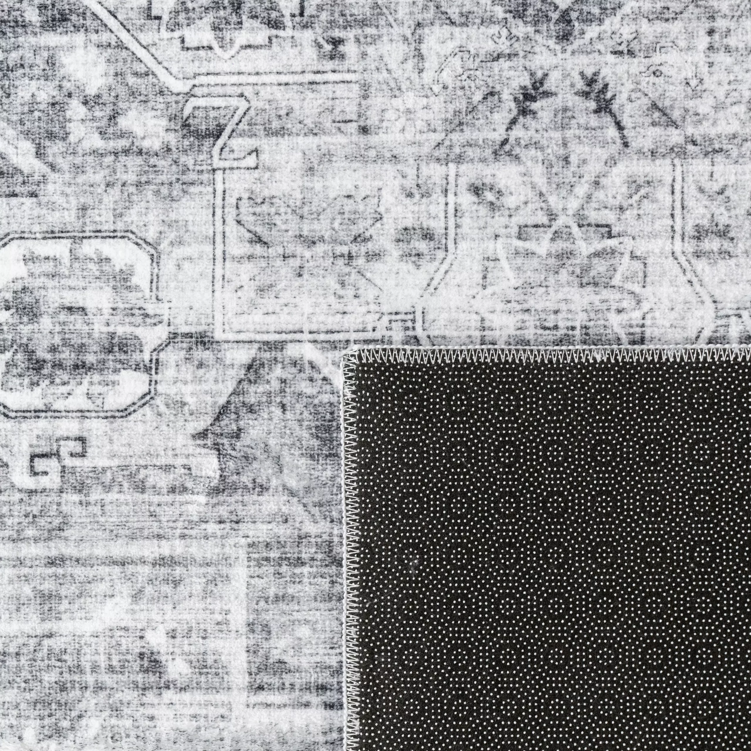 Waschbarer Teppich Cambria Grau 120x160 Cm – Bild 4