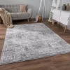 Waschbarer Teppich Cambria Grau 120x160 Cm