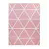 Moderner-Teppich Bella Pink 70x140 Cm