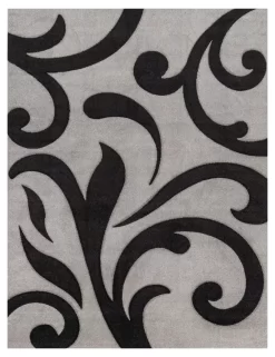 Moderner-Teppich Diamora Grau 120x170 Cm