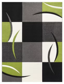 Moderner-Teppich Diamora Grün 160x230 Cm