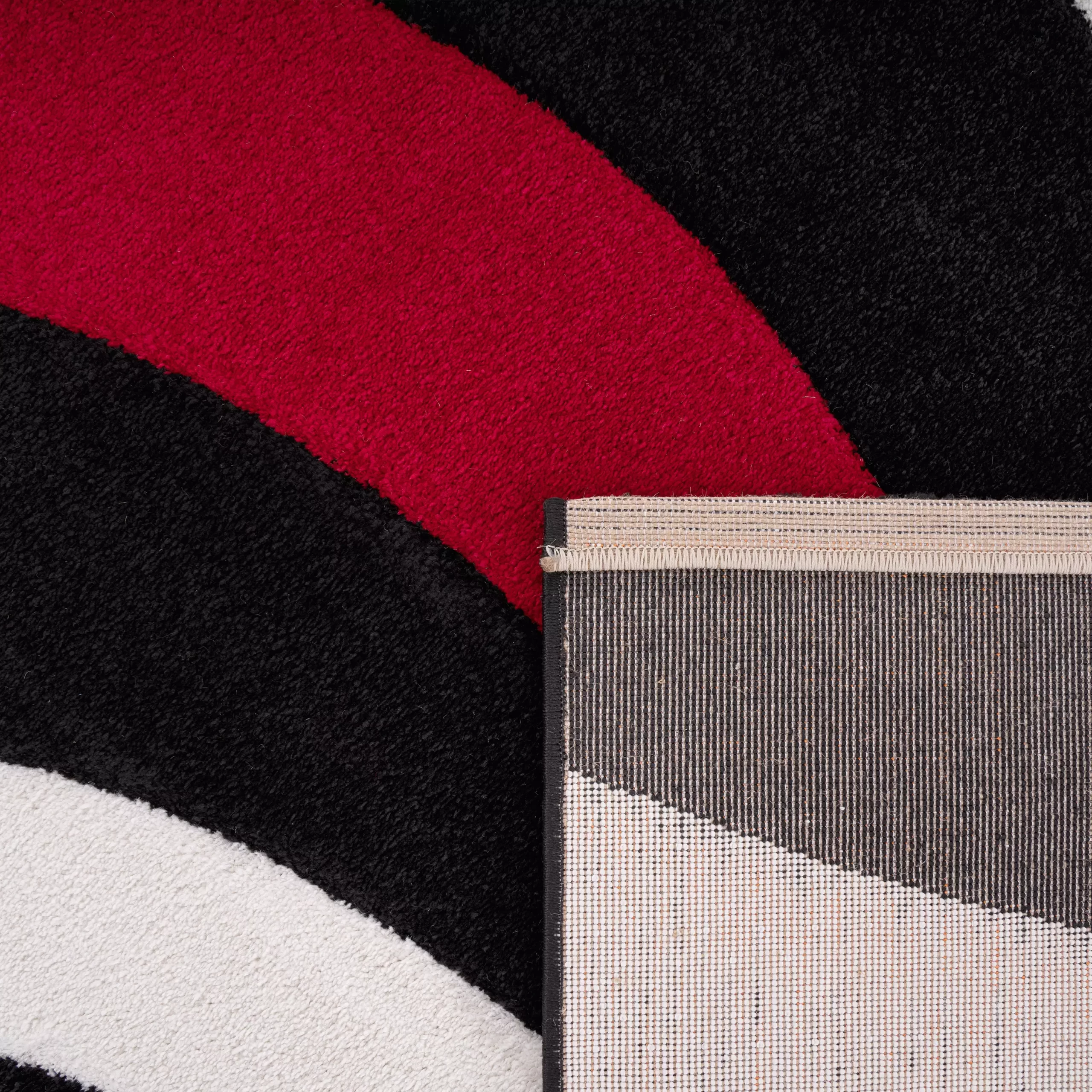 Moderner-Teppich Diamora Rot 120x170 Cm – Bild 4