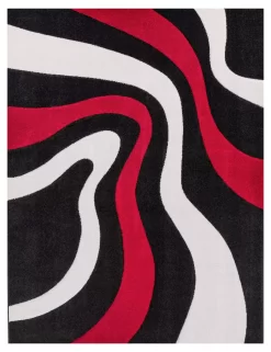 Moderner-Teppich Diamora Rot 120x170 Cm