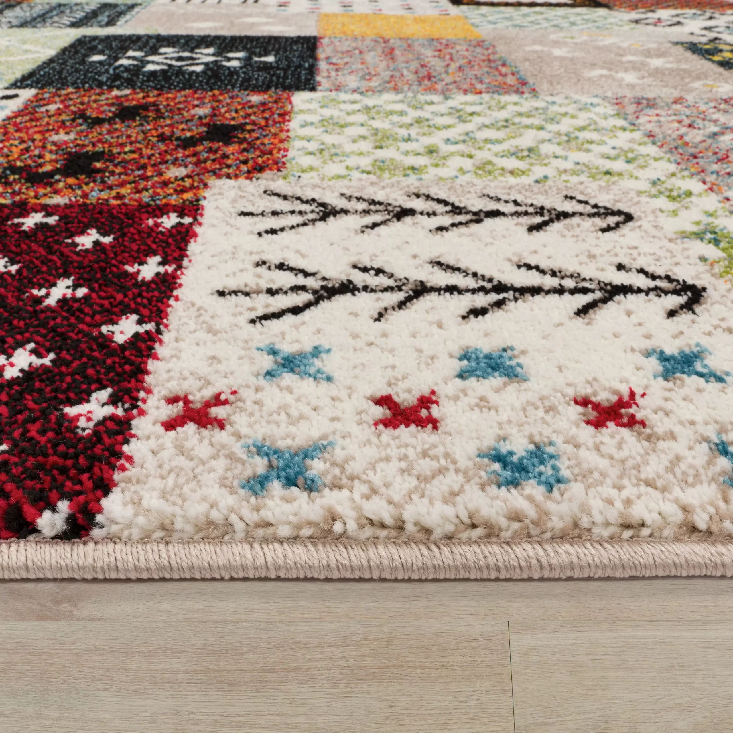 Teppich Nomad Mehrfarbig 200x290 Cm – Bild 5