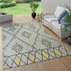 In- & Outdoor-Teppich Ruby Gelb 80x150 Cm
