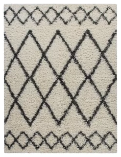 Shaggy-Teppich Kalea Beige 60x100 Cm