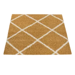 Shaggy-Teppich Kalea Gelb 300x400 Cm