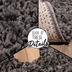 Shaggy-Teppich Skyline Anthrazit 240x320 Cm