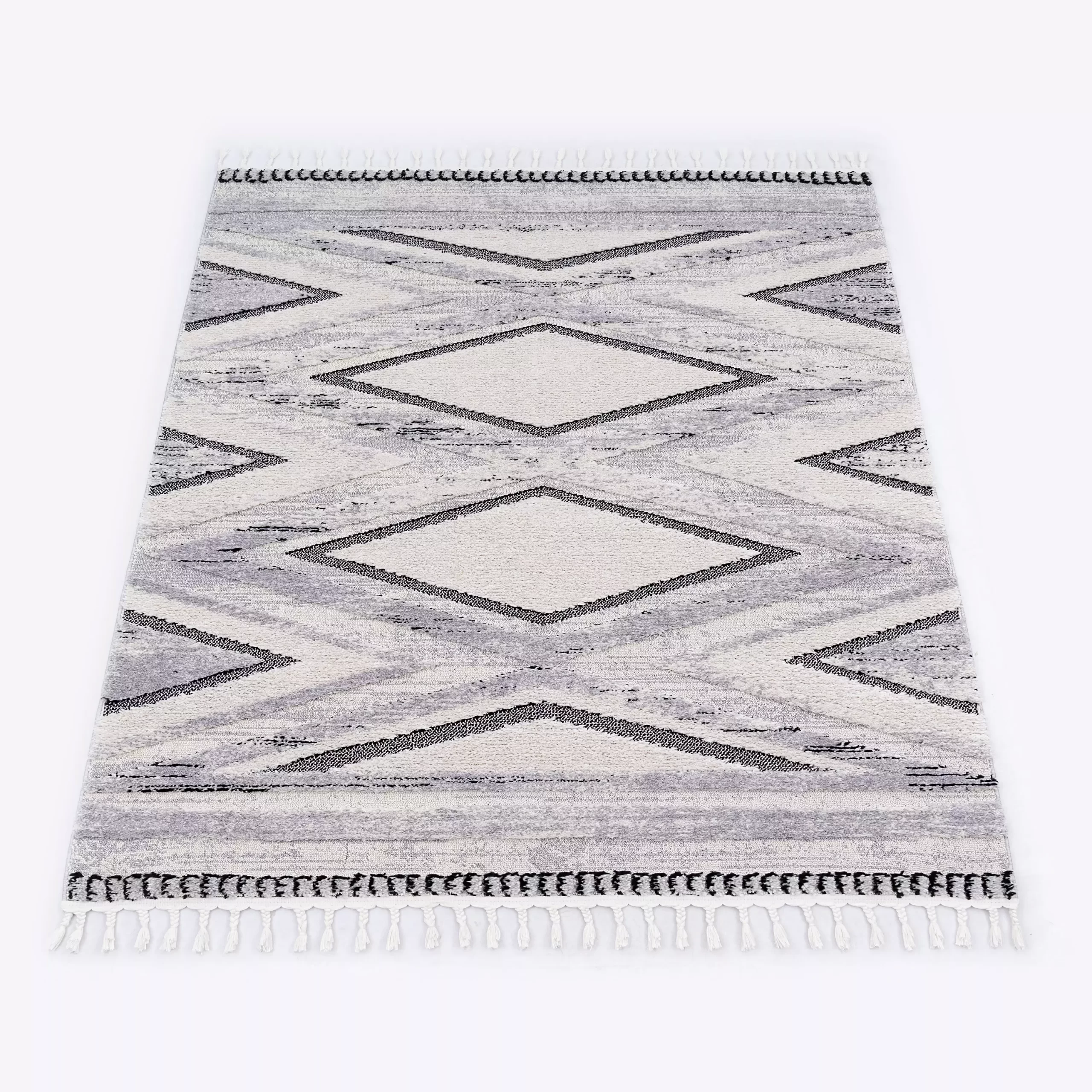 Teppich Ember Grau 120x170 Cm – Bild 5