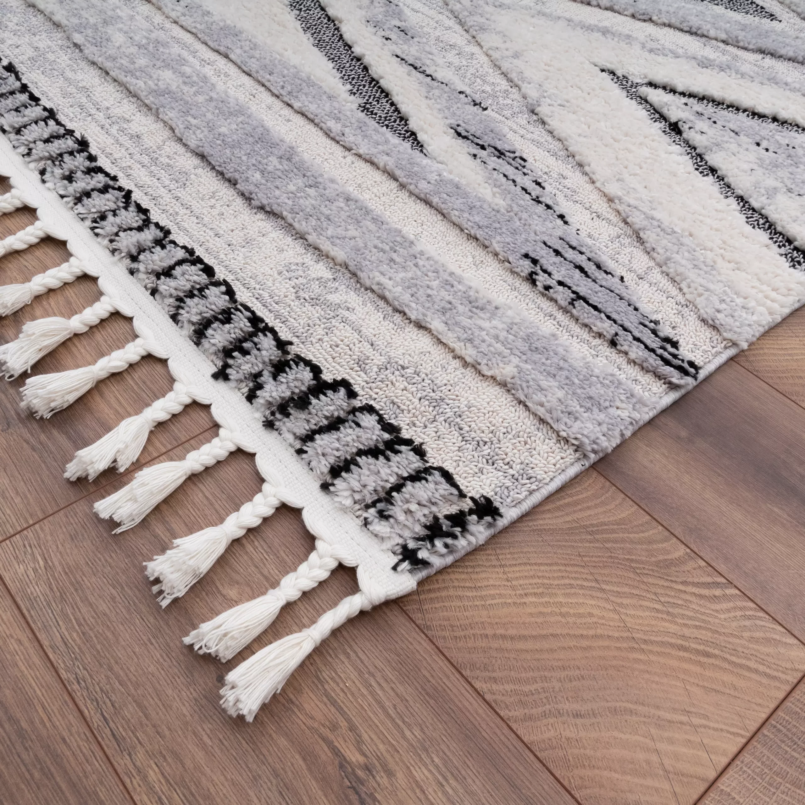 Teppich Ember Grau 120x170 Cm – Bild 3