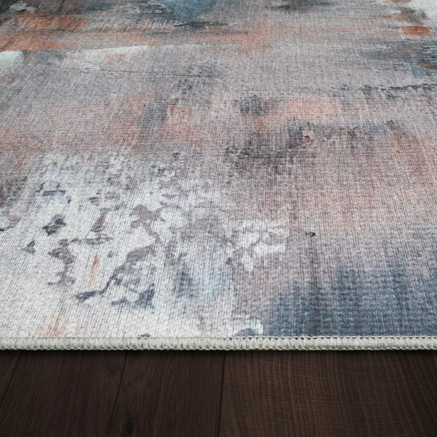 Waschbarer Teppich Marsea Mehrfarbig 60x100 Cm – Bild 2