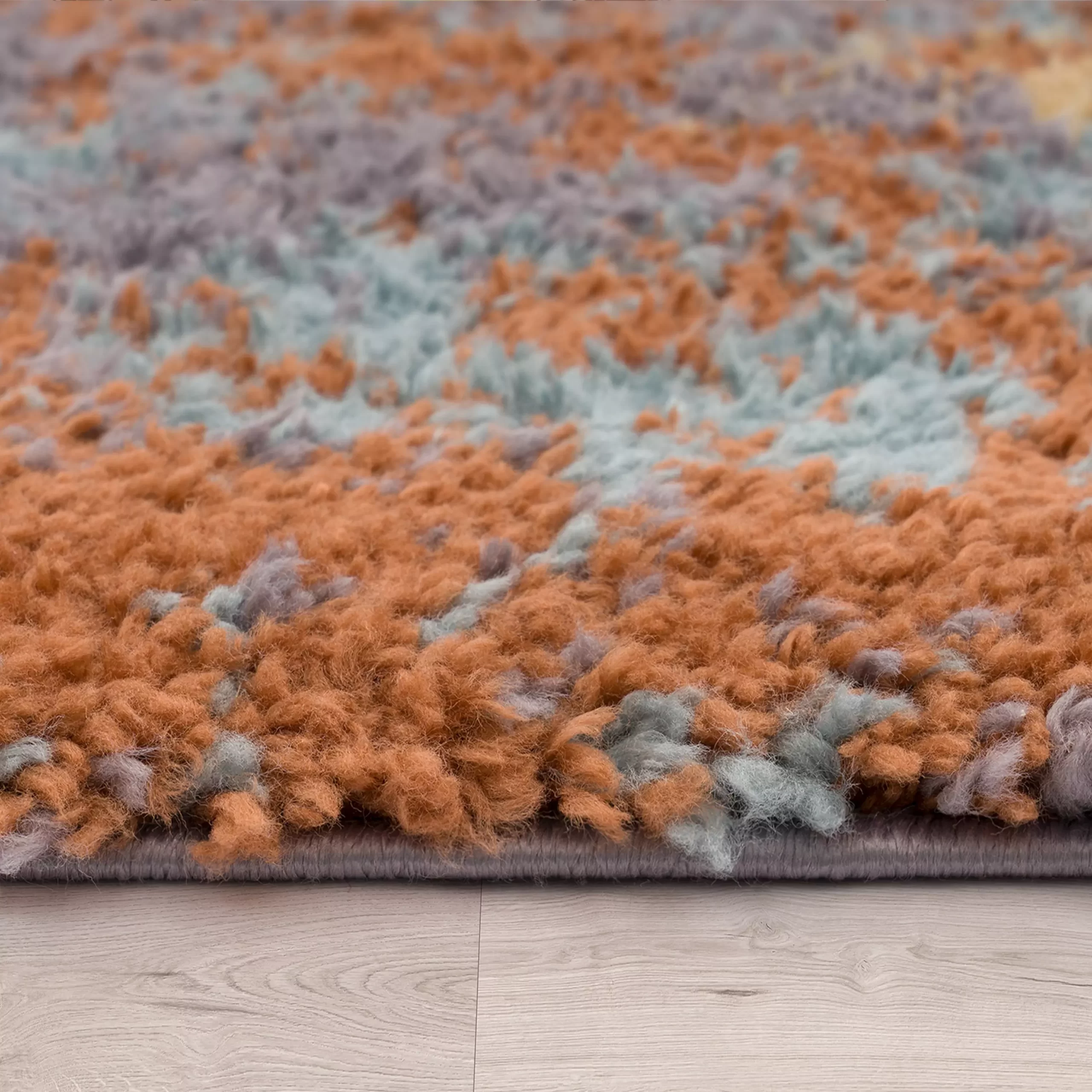 Hochflor-Teppich Padella Mehrfarbig 60x100 Cm – Bild 5