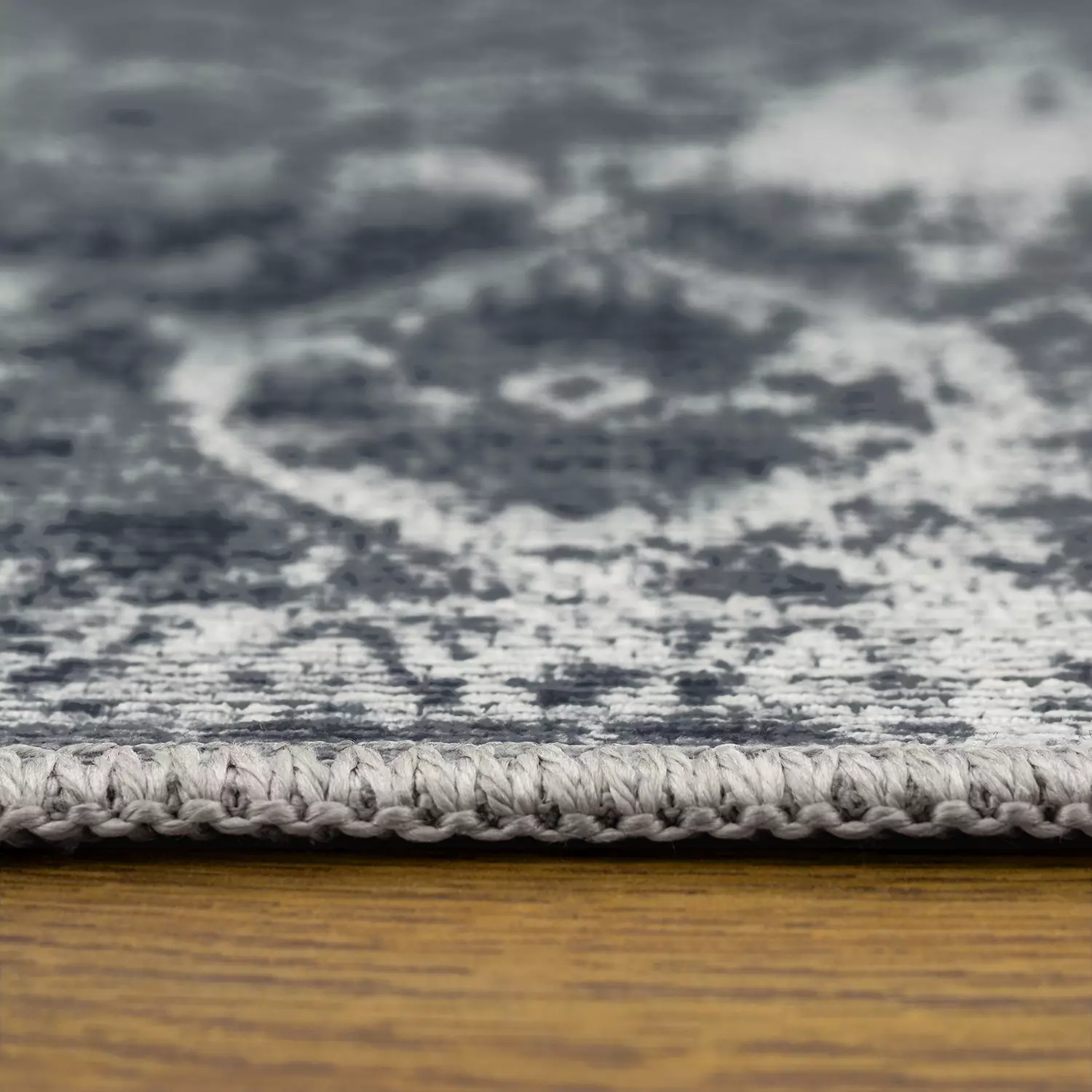 Waschbarer Teppich Leoni Grau 160x220 Cm – Bild 5