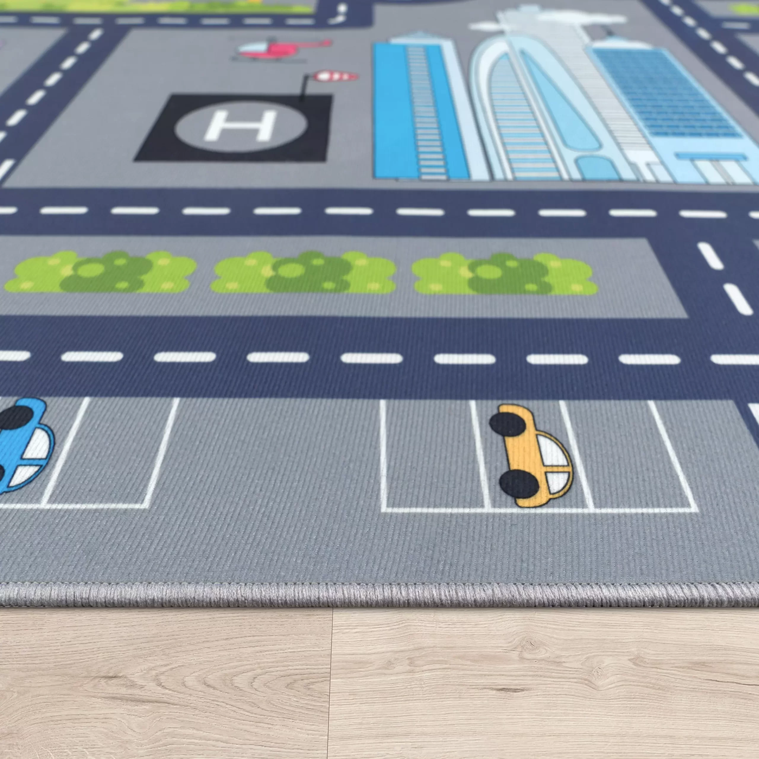 Kinderteppich Bini Grau 160 Cm Rund – Bild 5