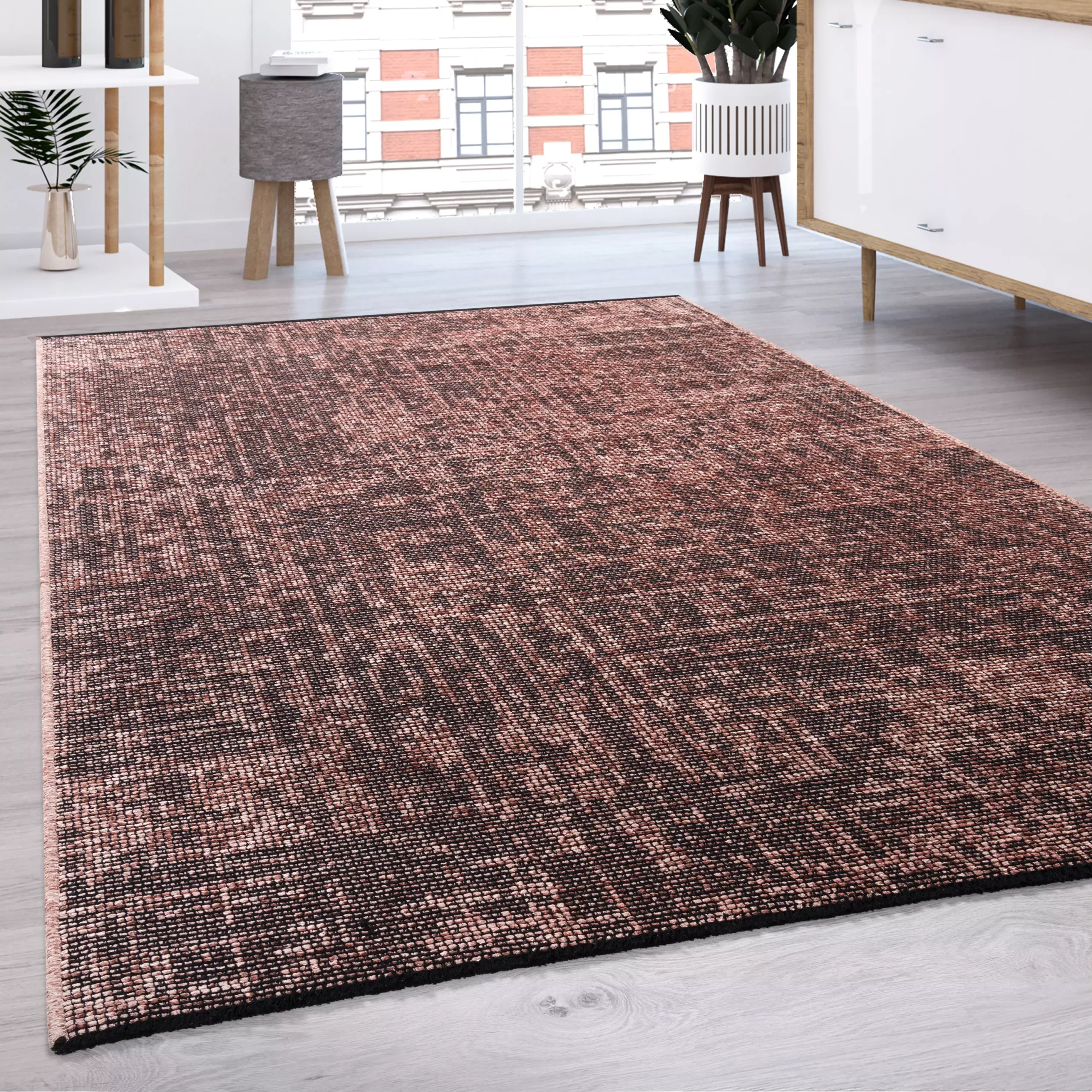 Teppich Melrose Taupe 240x340 Cm