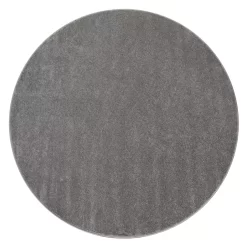 Teppich Portivo Anthrazit 160 Cm Rund