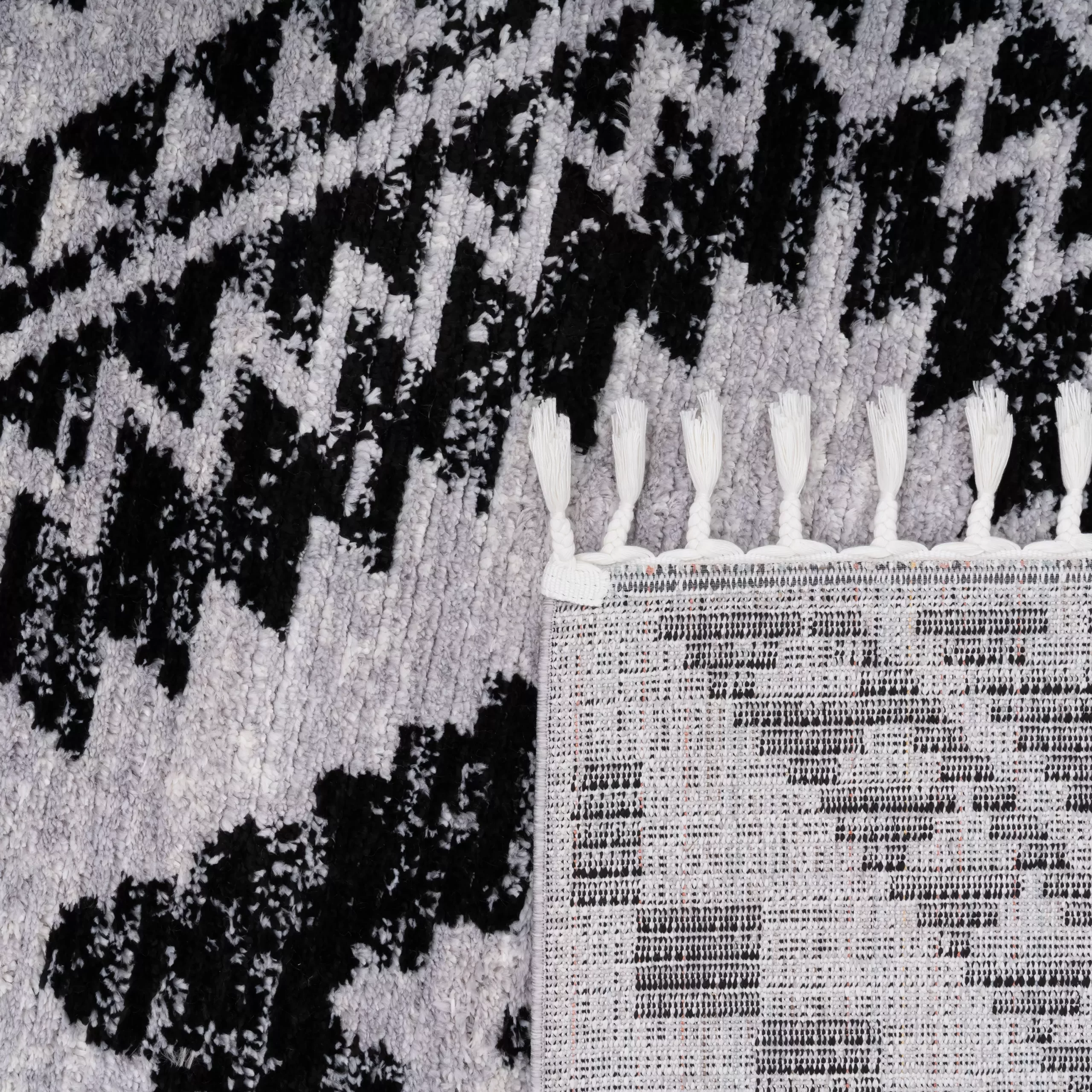 Teppich Ember Schwarz 120x170 Cm – Bild 4