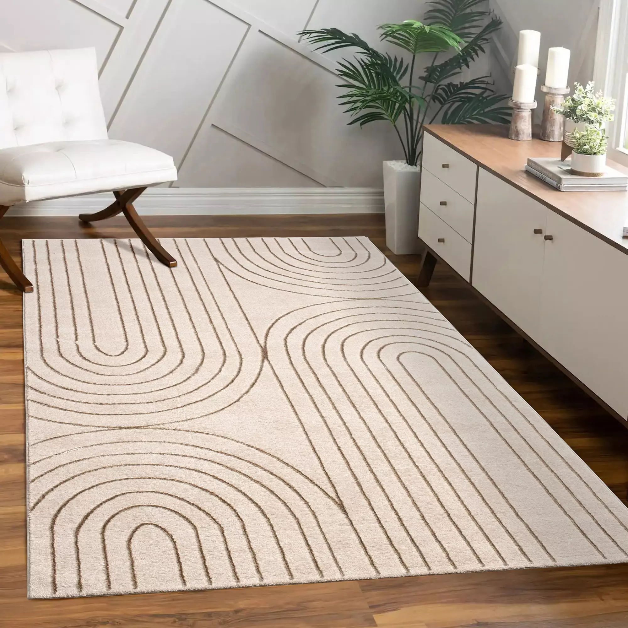 Teppich Tiana Beige 160x230 Cm – Bild 2