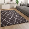 Hochflor-Teppich Mahara Grau 80x150 Cm