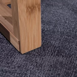 Handwebteppich Randora Grau 150x170 Cm Sechseckig