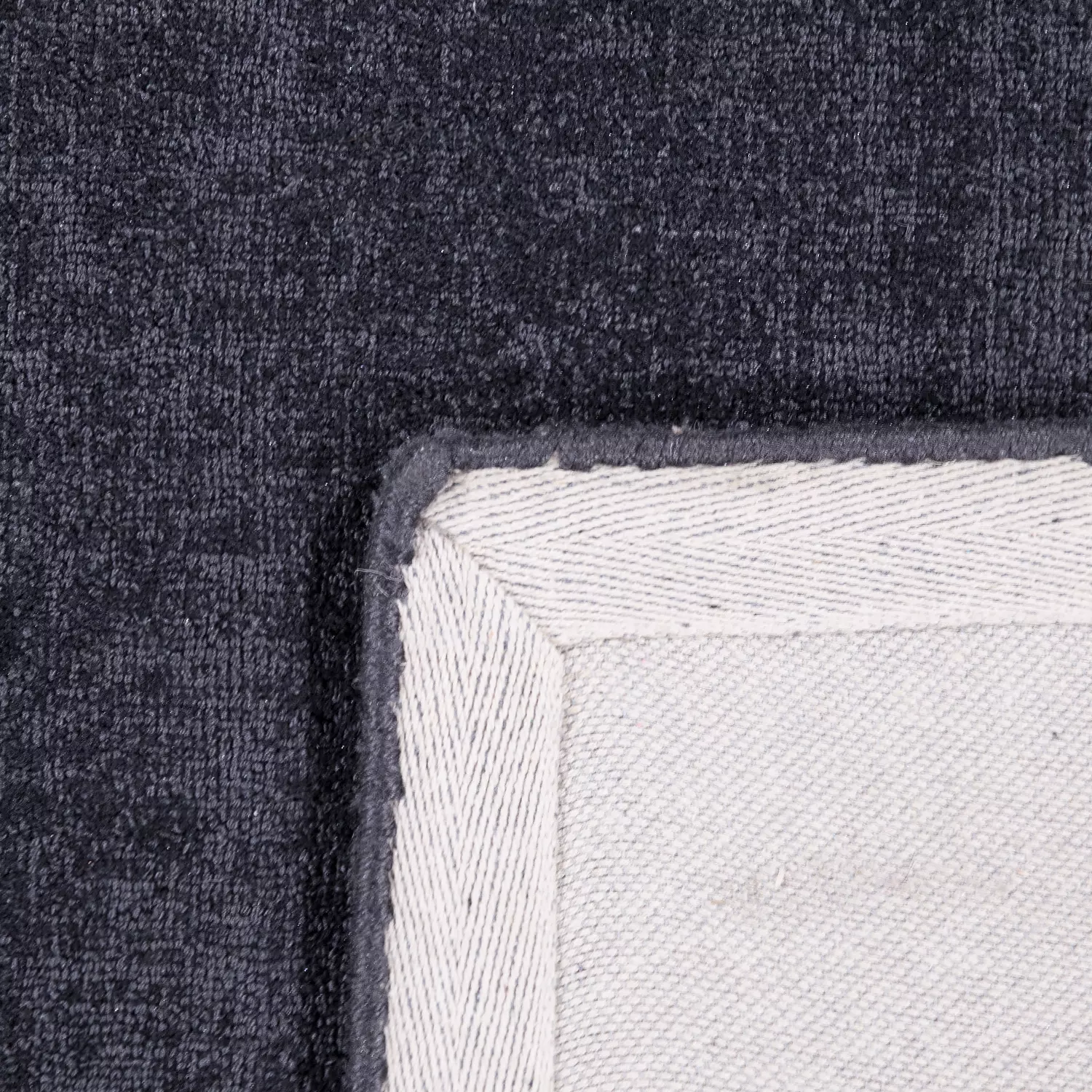 Handwebteppich Randora Grau 150x170 Cm Sechseckig – Bild 2