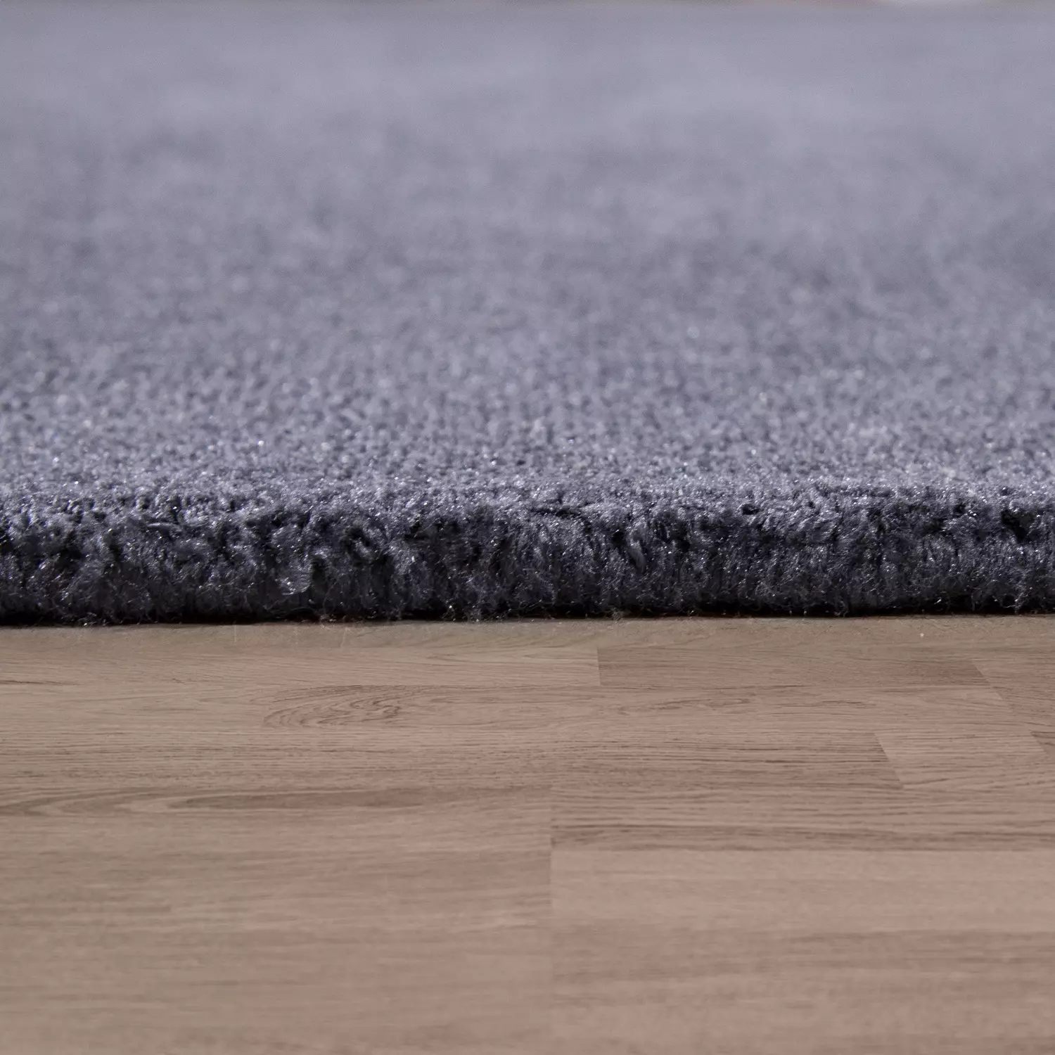 Handwebteppich Randora Grau 150x170 Cm Sechseckig – Bild 3