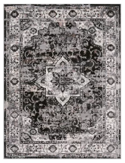 Vintage-Teppich Escara Schwarz 120x160 Cm