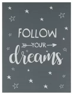 Waschbarer Kinderteppich Aleynia Grau 80x150 Cm