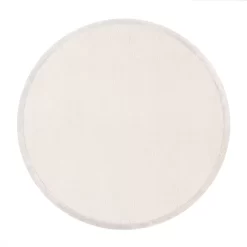 Waschbarer Kinderteppich Atami Creme 80 Cm Rund