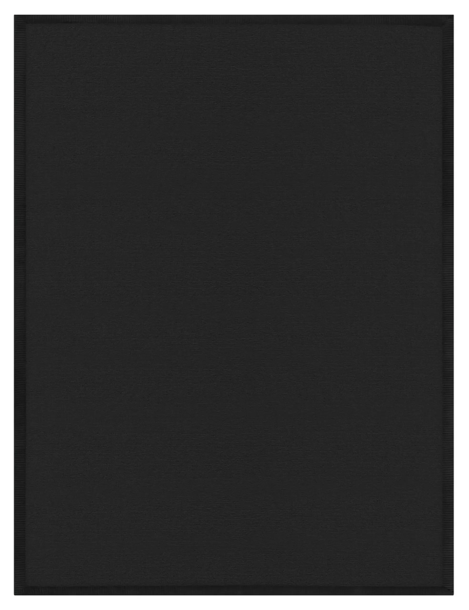 Waschbarer Kinderteppich Atami Schwarz 140x200 Cm