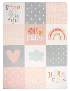 Waschbarer Kinderteppich Chiko Pink 80x150 Cm