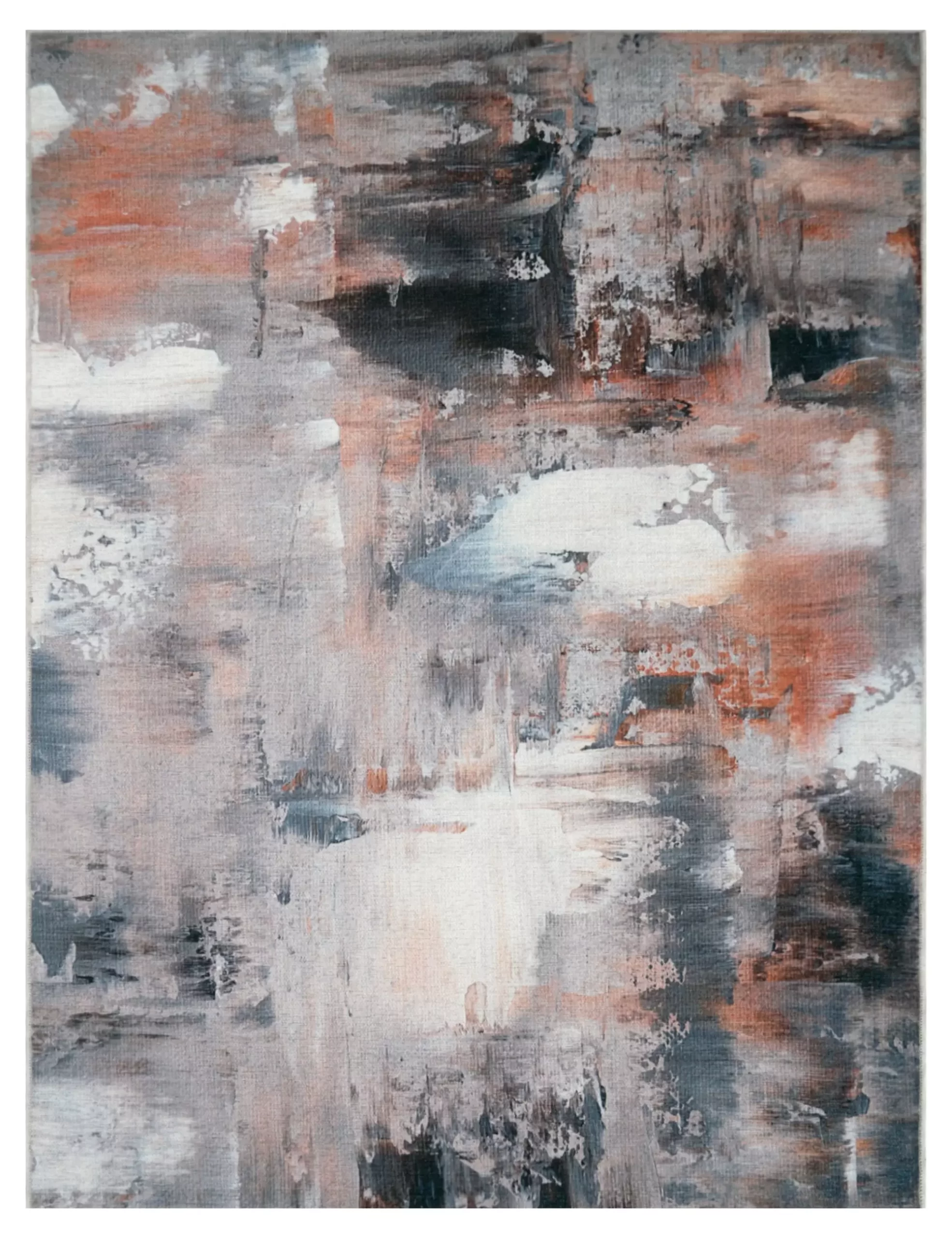 Waschbarer Teppich Marsea Mehrfarbig 60x100 Cm