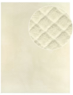 Waschbarer Teppich Rotella Creme 200x280 Cm