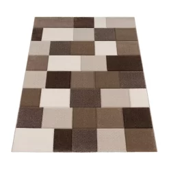 Moderner-Teppich Bravo Braun 80x150 Cm